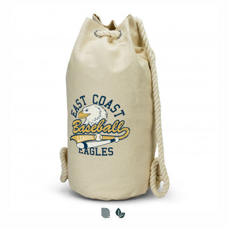 Riverside Canvas Barrel Bag - Image 1