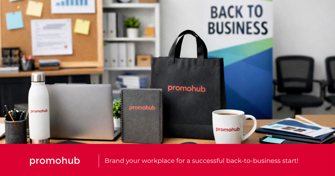 Back to Business: How Custom Desk Items Help You Brand Your Workplace