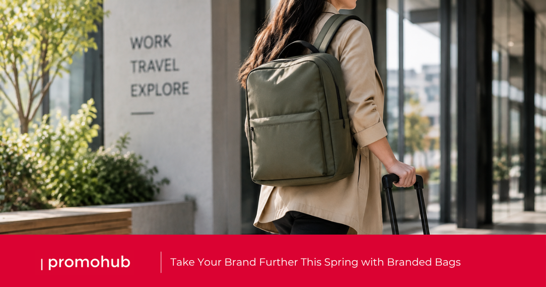 Spring Adventures Start Here: Branded Bags for Work, Travel, and Events
