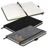 RPET Felt Hard Cover Notebook promohub 