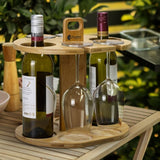 Bamboo Wine Rack promohub 