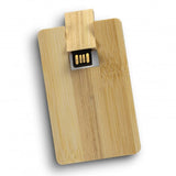 Bamboo Credit Card Flash Drive 8GB promohub 