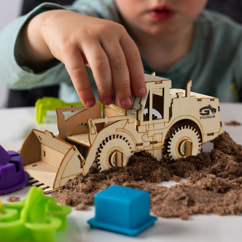 BRANDCRAFT Wheel Loader Wooden Model - Image 5