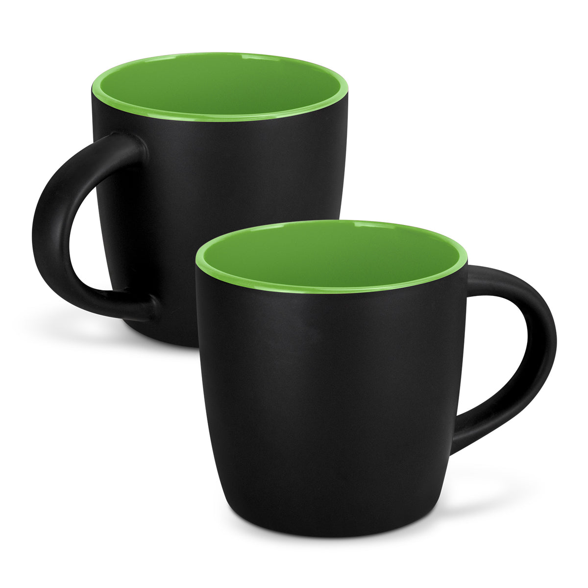 Black/Bright Green