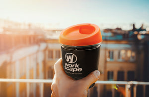 branded coffee cups, eco-friendly drinkware
