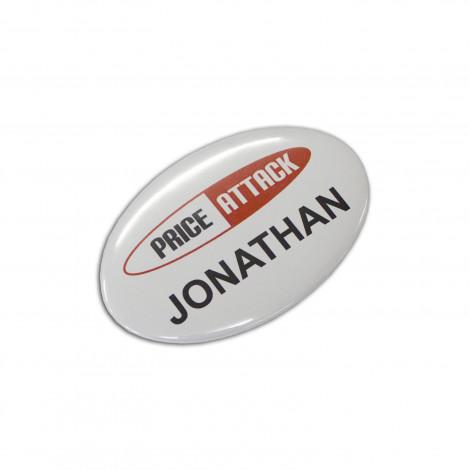 Button Badge Oval - 65 x 45mm NSHpromohub 