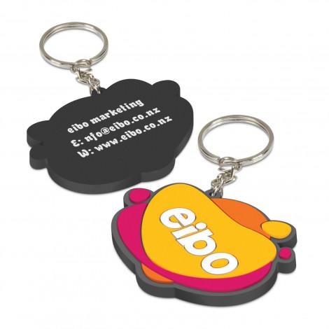 PVC Key Ring Small - One Side Moulded NSHpromohub 