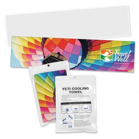 Yeti Premium Cooling Towel - Full Colour - Pouch NSHpromohub 