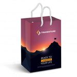 Small Laminated Paper Carry Bag - Full Colour NSHpromohub 