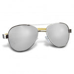 Aviator Mirror Lens Sunglasses - Bamboo promohub 